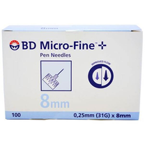 Insulin BD Micro-fine 8 mm-hg1