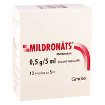Mildronat Grindex 0.5G/5ml