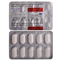 Glycomet 850 mg 20tabs