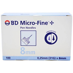 Insulin BD Micro-fine 8 mm-hg1