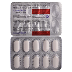 Glycomet 850 mg 20tabs