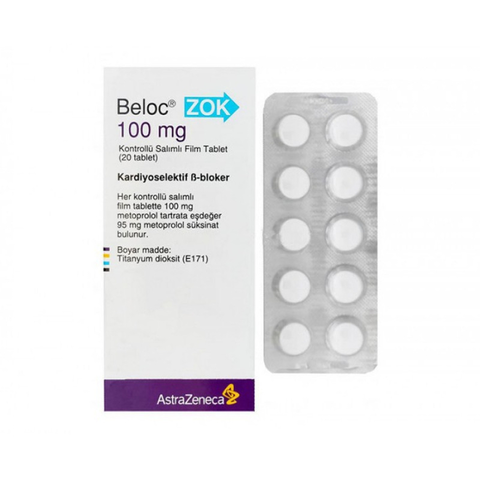Buy AZeneca Beloc ZOK 100mg online