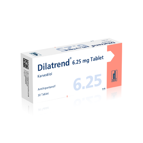 Buy Dilatrend 6.25 mg online