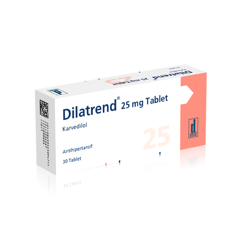 Buy Dilatrend 25 mg online