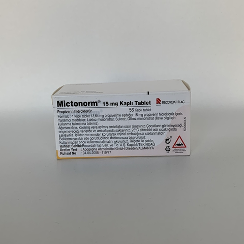 Buy Mictonorm 15mg online