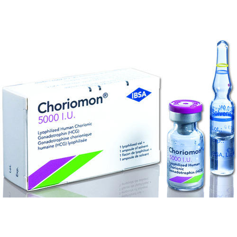 Buy Ibsa Choriomon 5000iu Hcg online