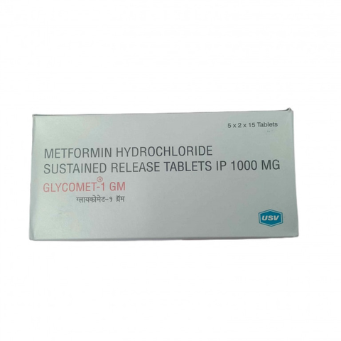 Buy Glycomet 1 gm (10) online