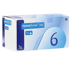 Novofine 6 mm (31G) US