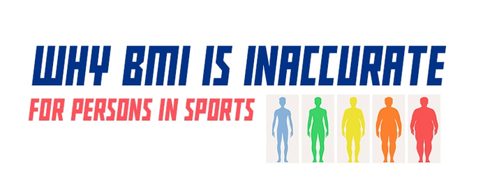 Why BMI is inaccurate for persons in sports
