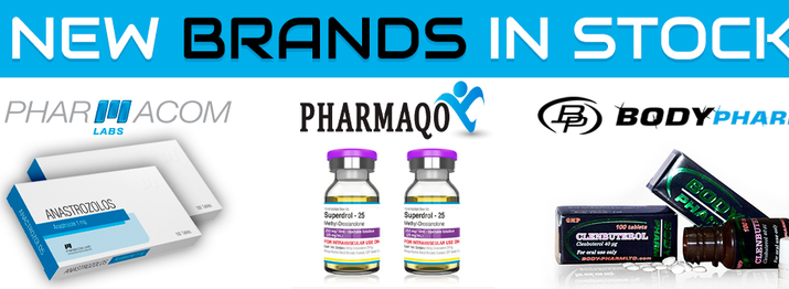 New brands - Pharmacom Lab, Pharmaqo Lab and BodyPharm